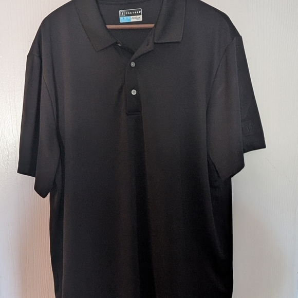 PGA Tour Other - PGA Tour Black Polo Shirt Classic Short Sleeve